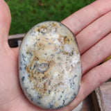 Purple Dendritic Opal Palm Stone (#35) - Simply Affinity