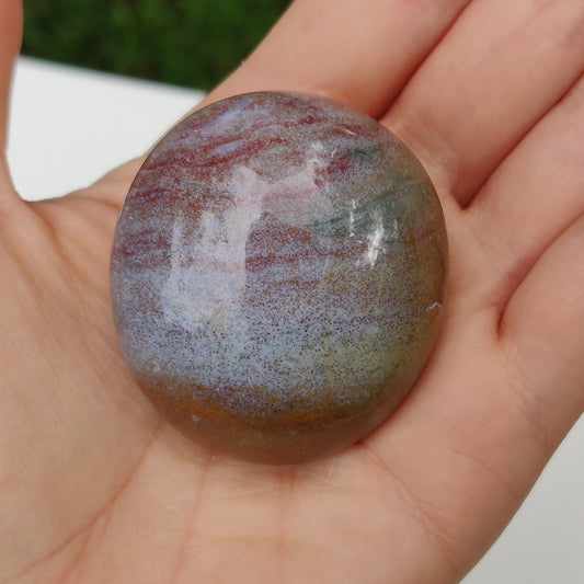 Rainbow Spirit Jasper Palm Stone (#3) - Simply Affinity