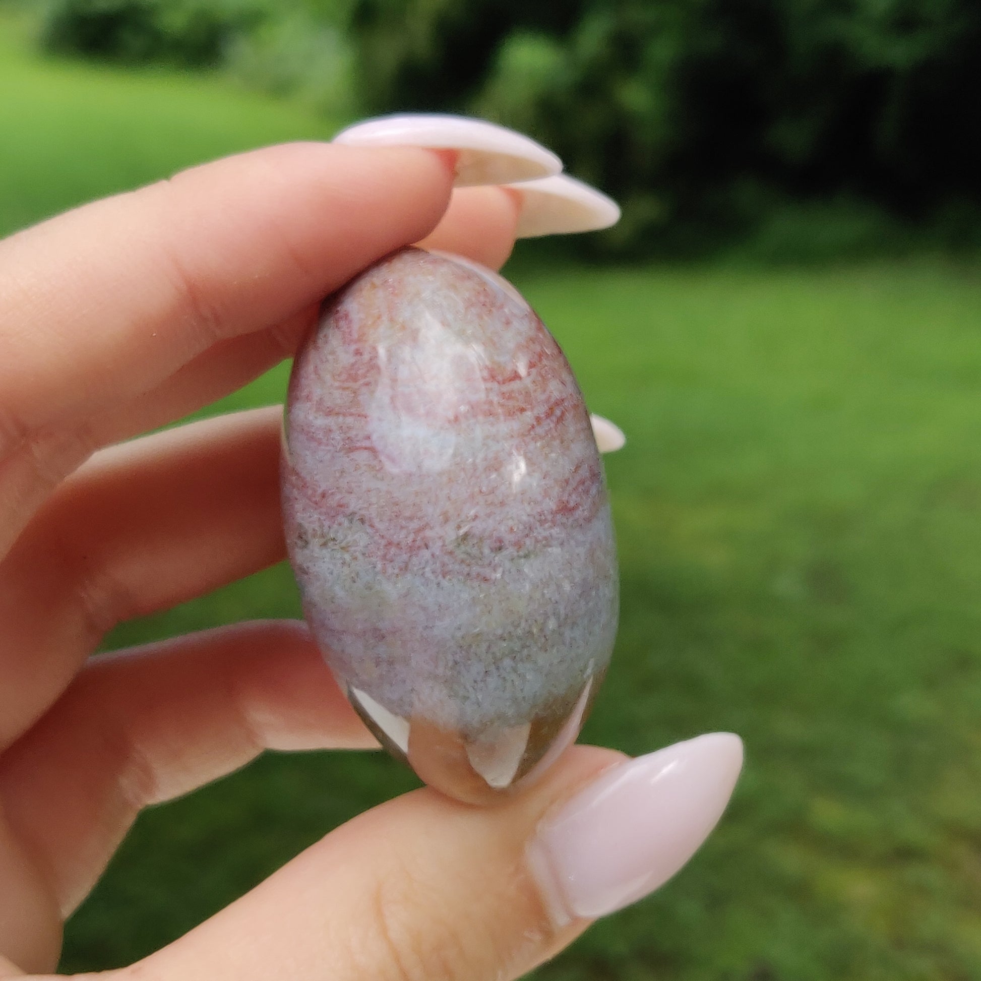 Rainbow Spirit Jasper Palm Stone (#3) - Simply Affinity