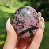 Rhodonite Palm Stone (#10) - Simply Affinity