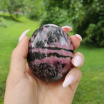 Rhodonite Palm Stone (#17) - Simply Affinity