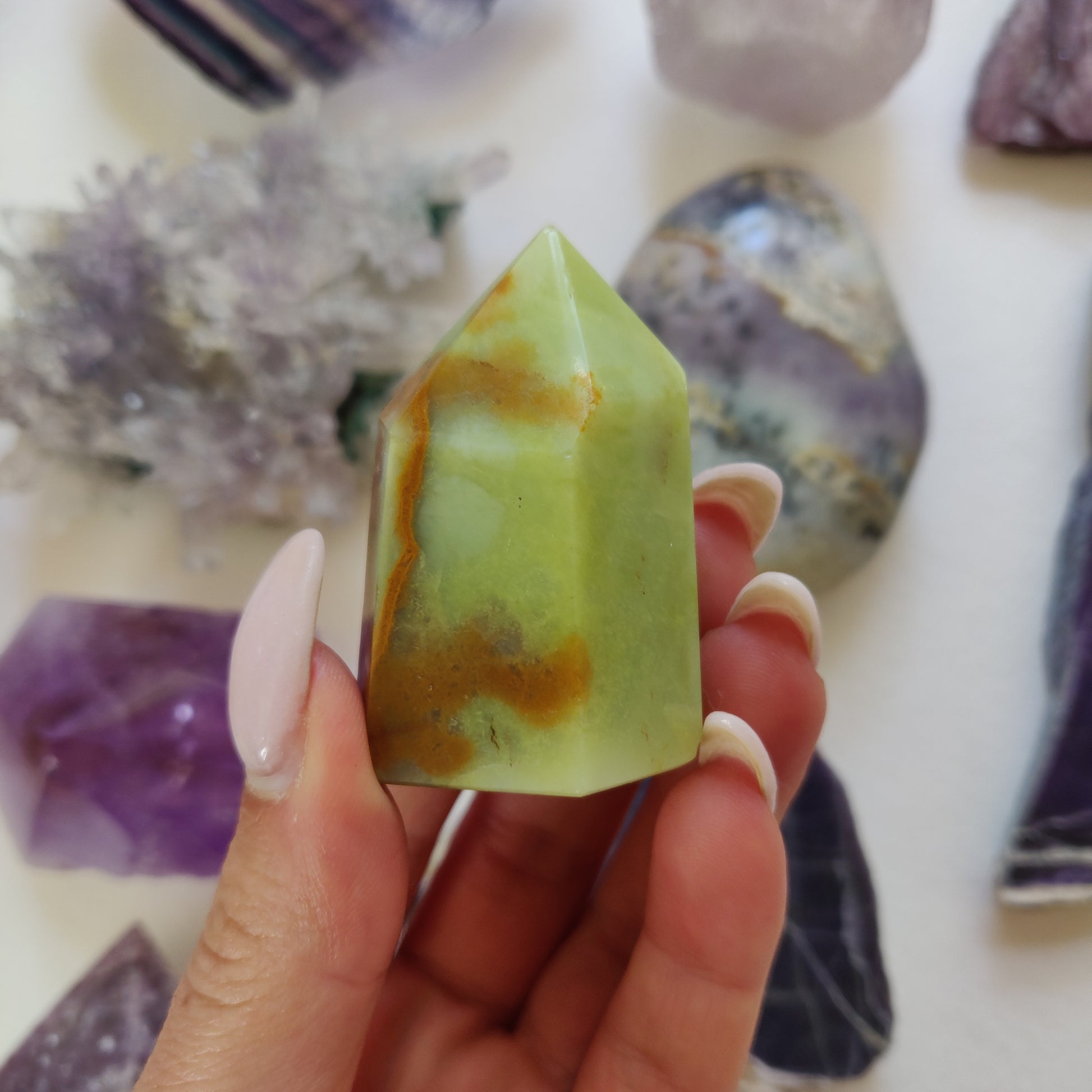 Green Opal Point (#9) - Simply Affinity