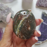 Ocean Jasper Palm Stone (#50) - Simply Affinity