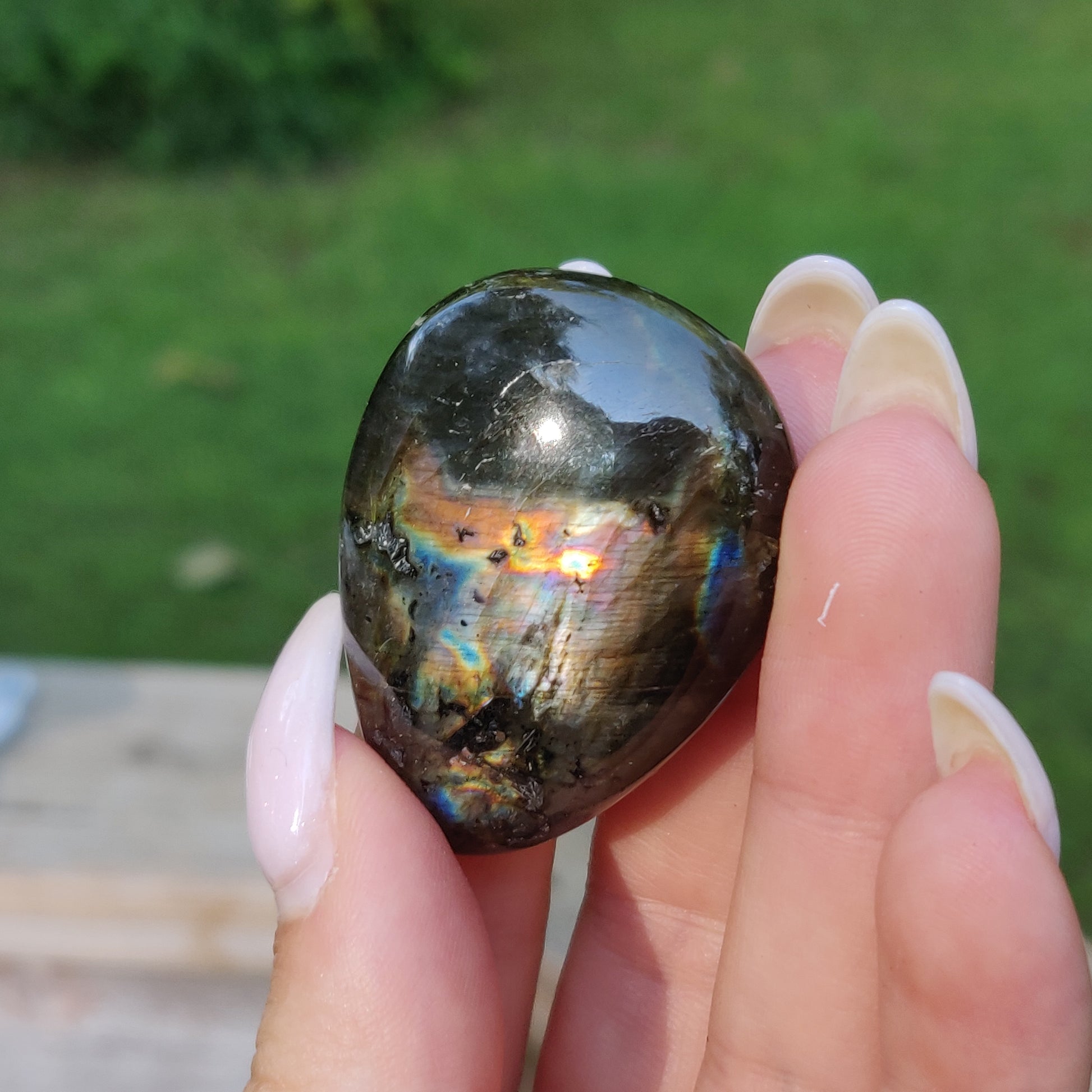 Labradorite Pocket Stone (#219) - Simply Affinity