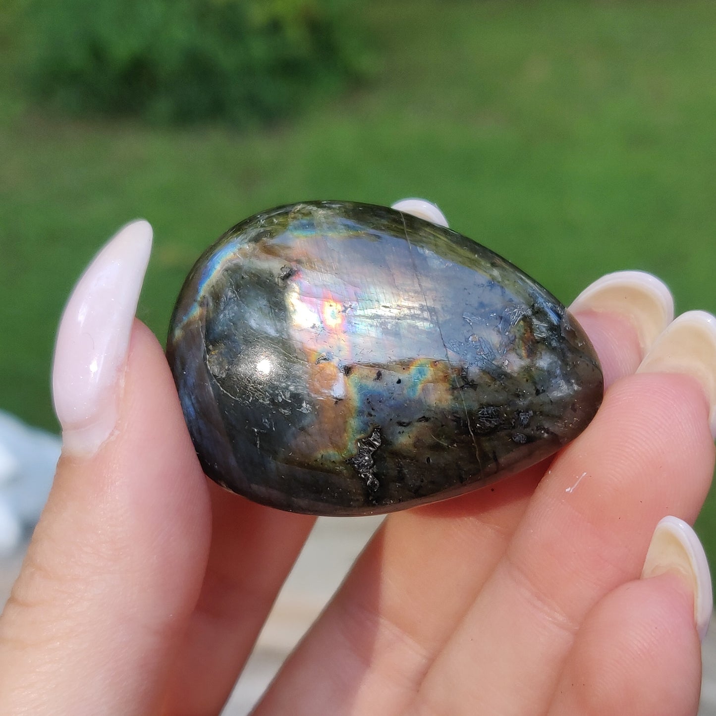 Labradorite Pocket Stone (#219) - Simply Affinity