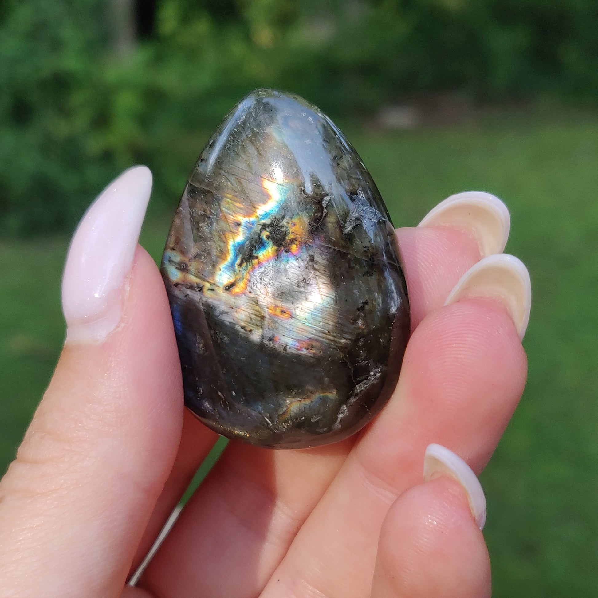Labradorite Pocket Stone (#219) - Simply Affinity