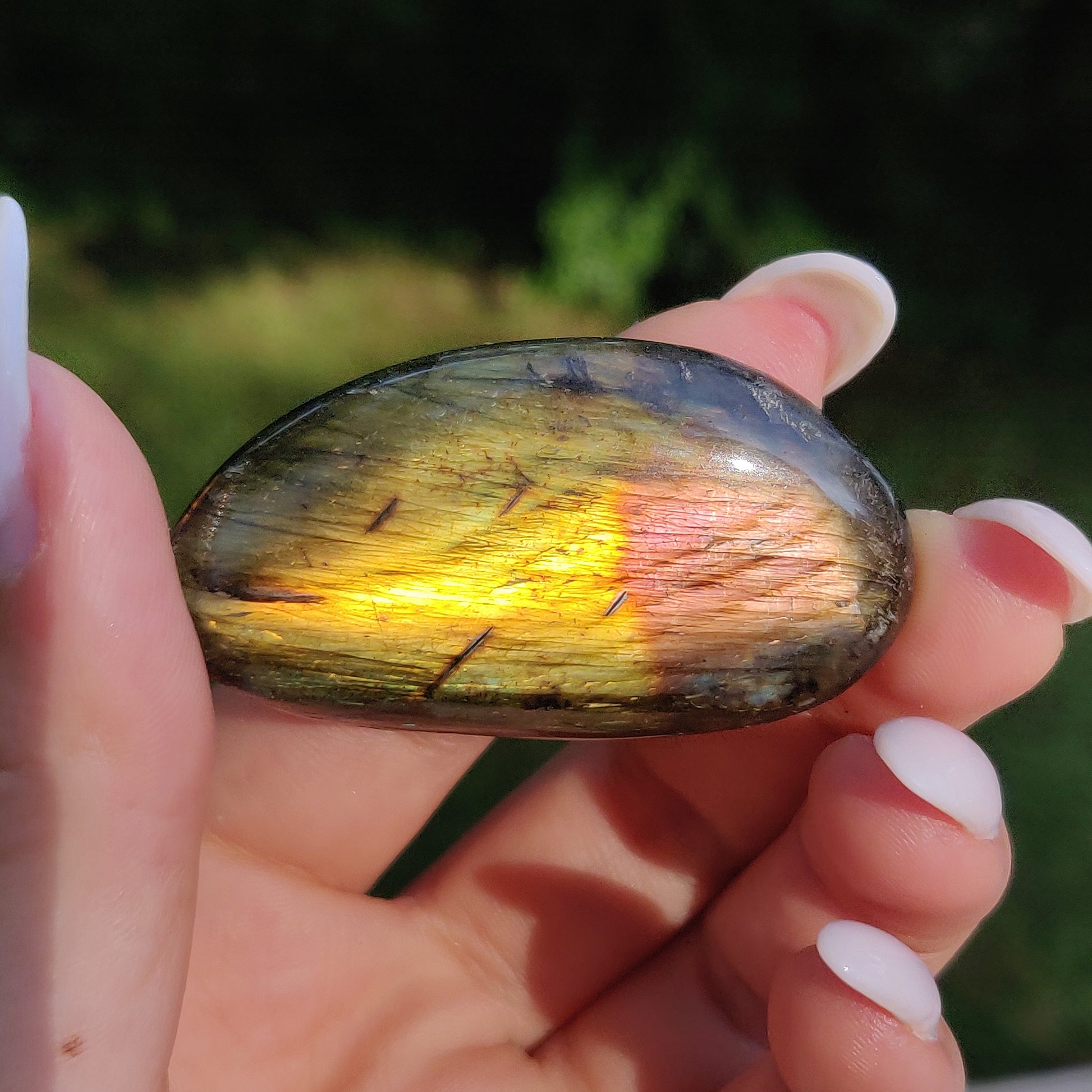 Labradorite Pocket Stone (#236) - Simply Affinity