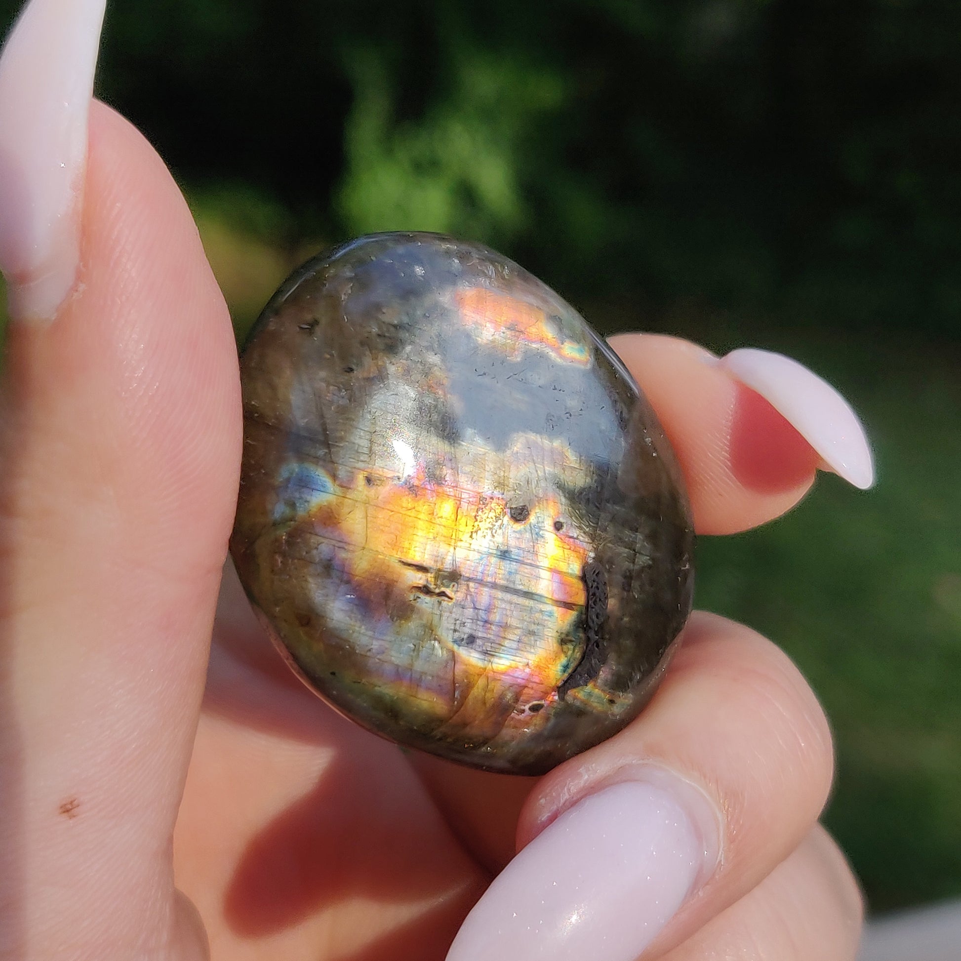 Labradorite Pocket Stone (#199) - Simply Affinity