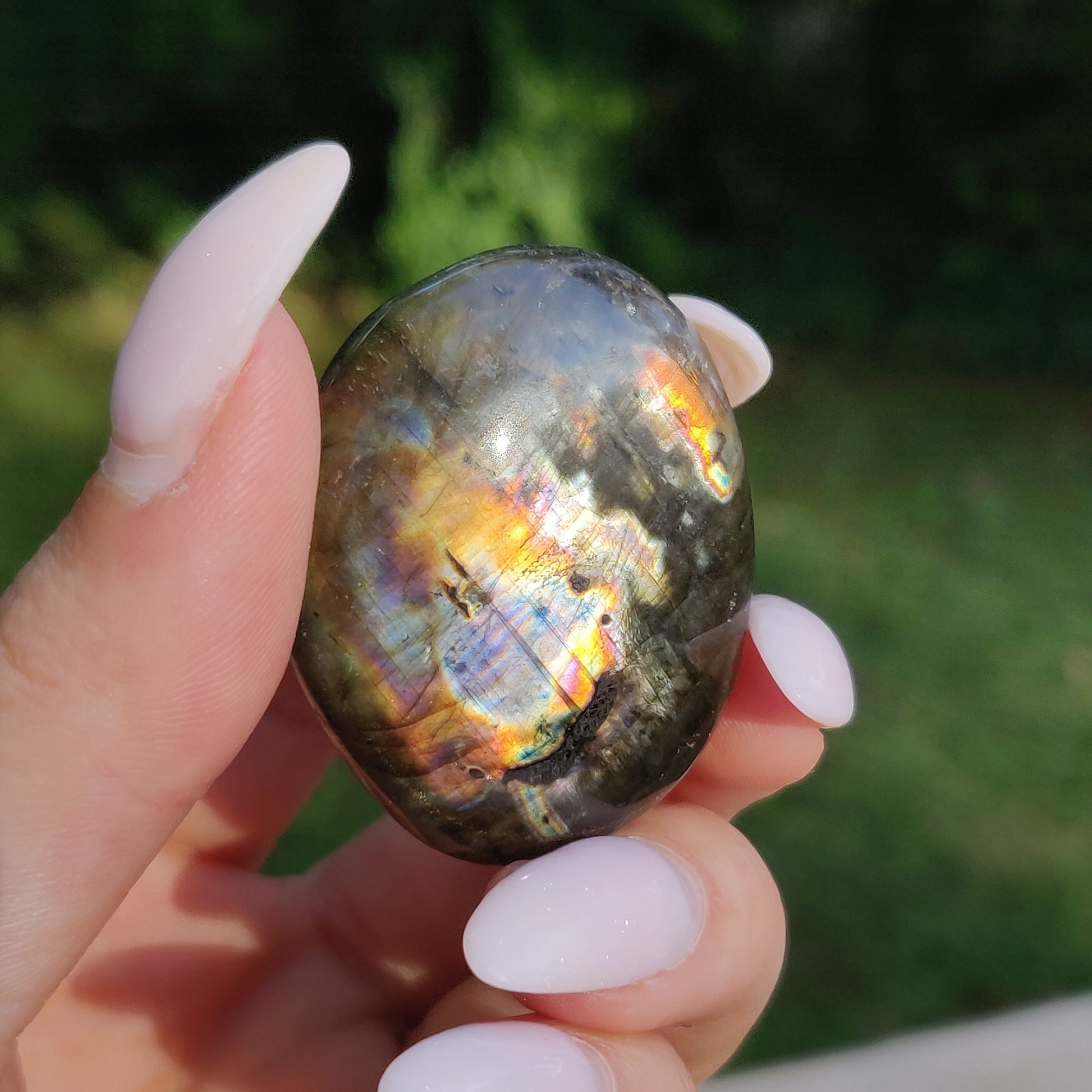 Labradorite Pocket Stone (#199) - Simply Affinity