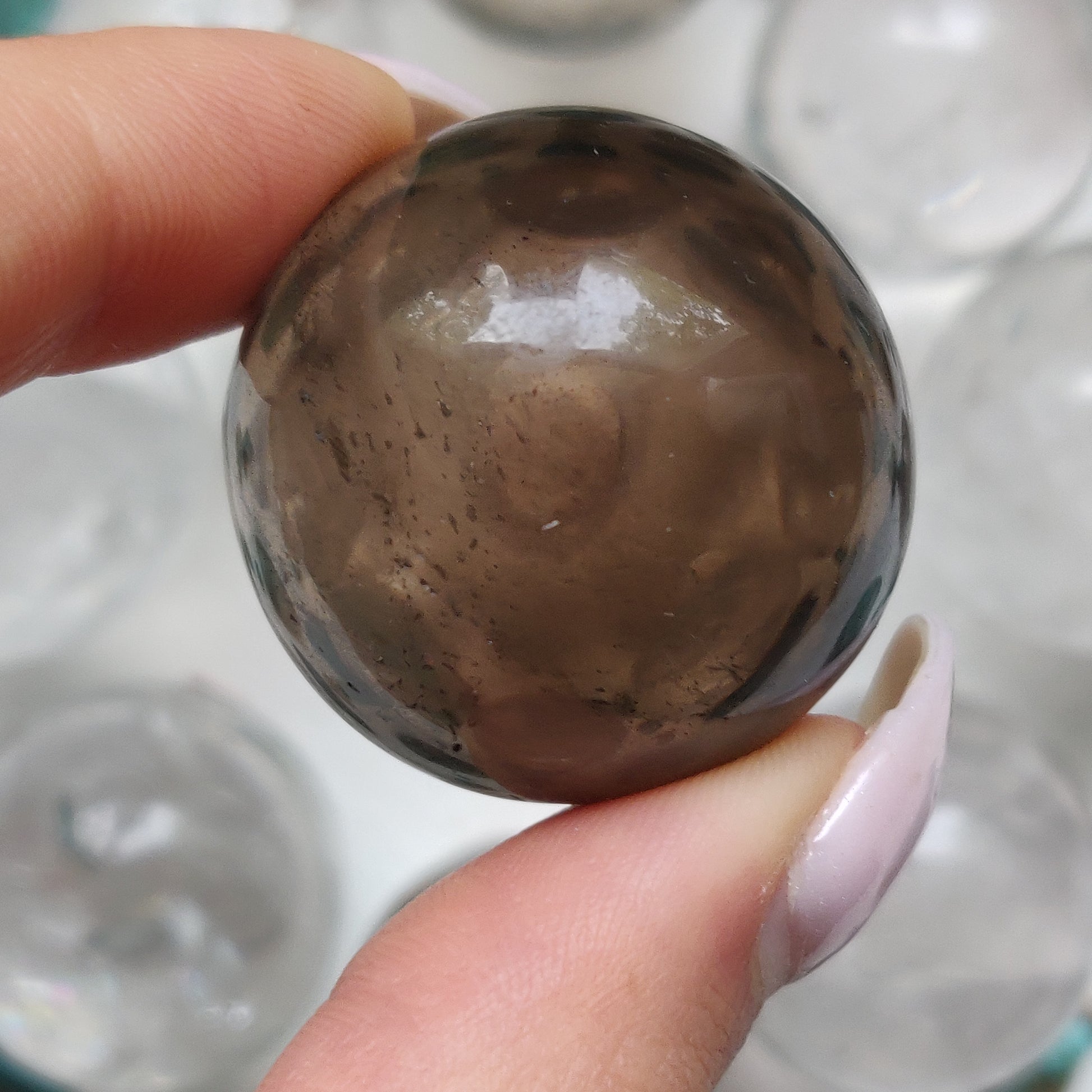 Smoky Quartz Sphere (#1) - Simply Affinity