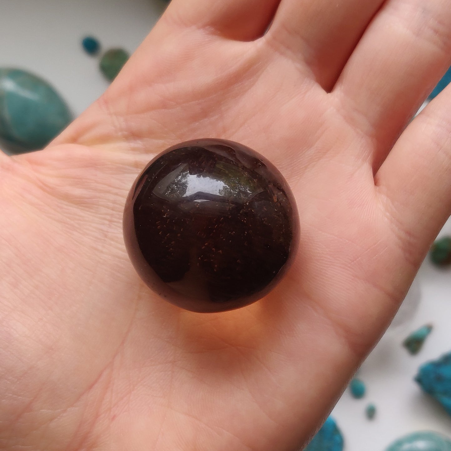 Smoky Quartz Sphere (#1) - Simply Affinity