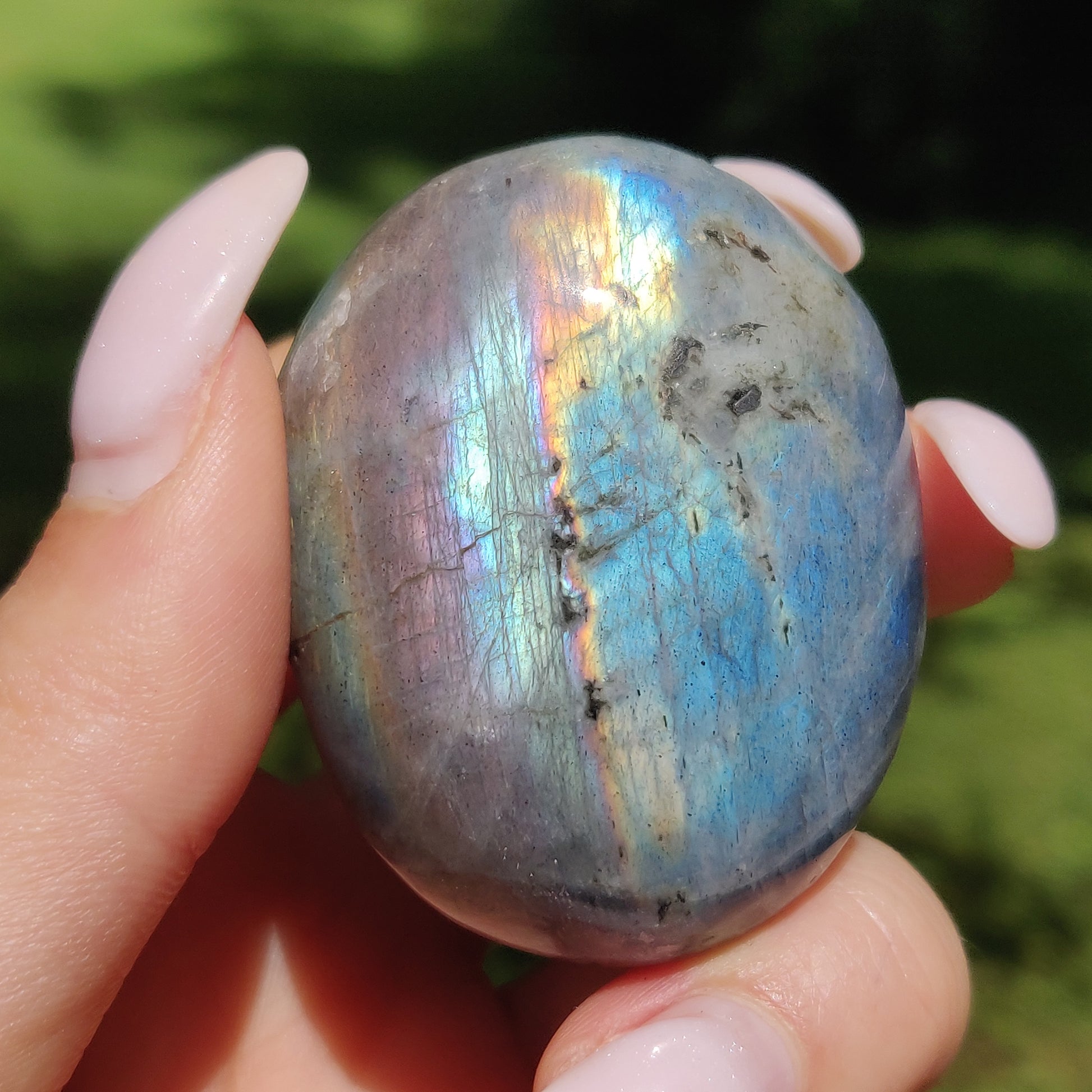 Labradorite Palm Stone (#51) - Simply Affinity