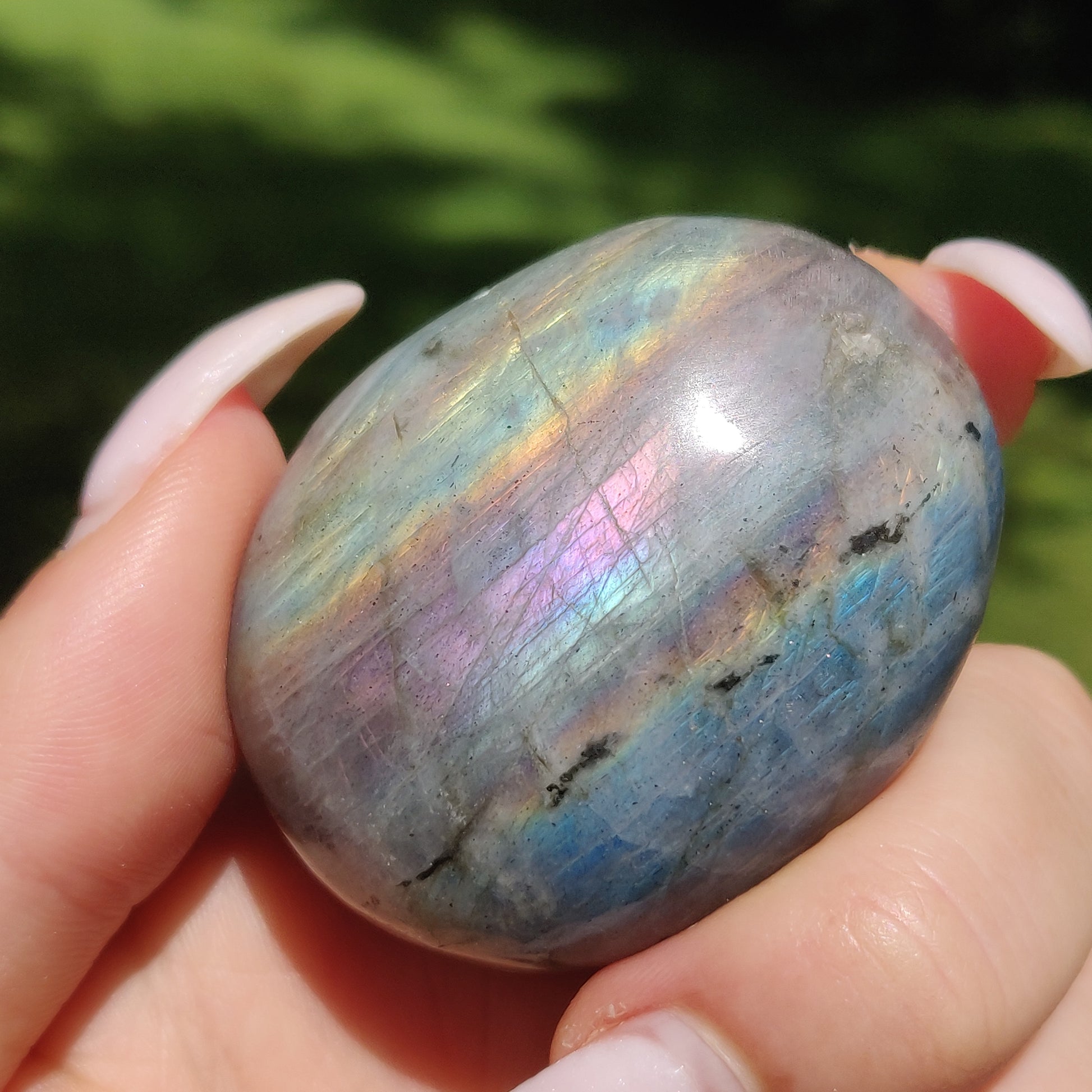 Labradorite Palm Stone (#51) - Simply Affinity
