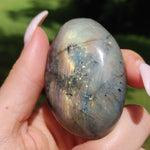 Labradorite Palm Stone (#65) - Simply Affinity