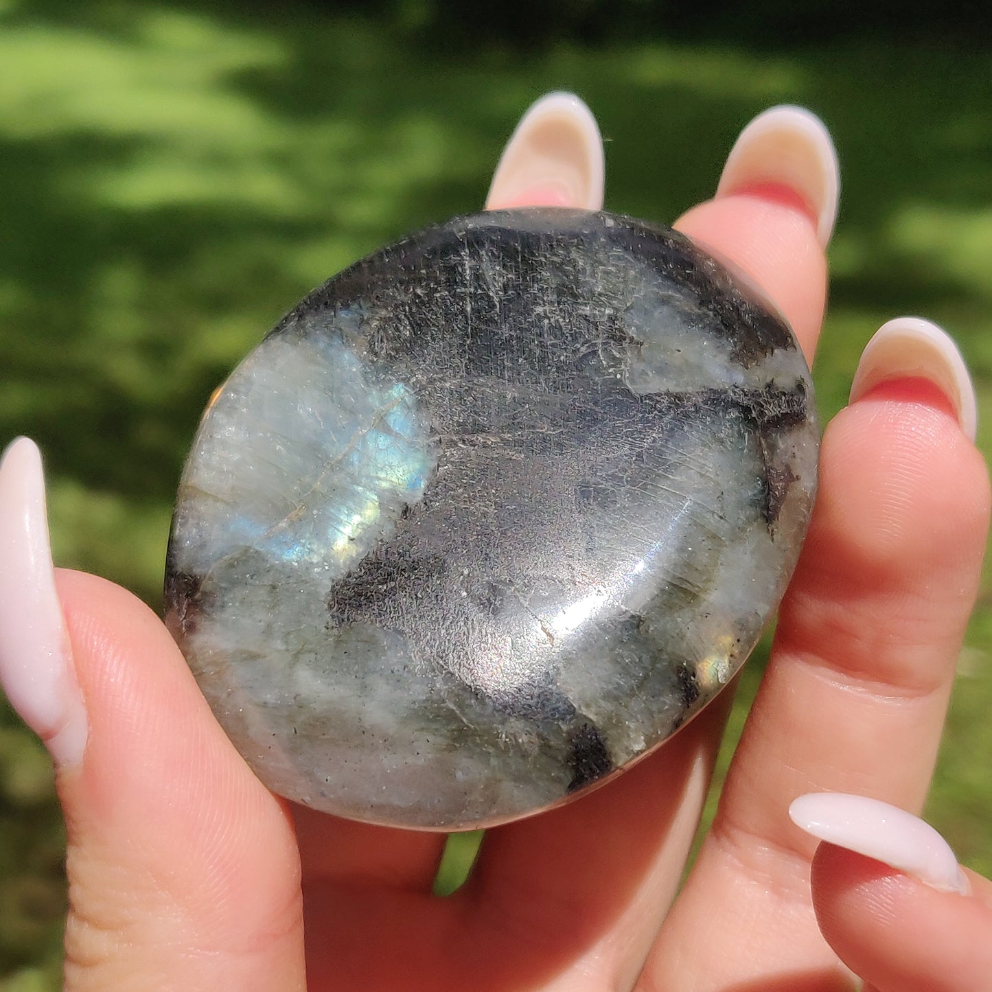 Labradorite Palm Stone (#78) - Simply Affinity