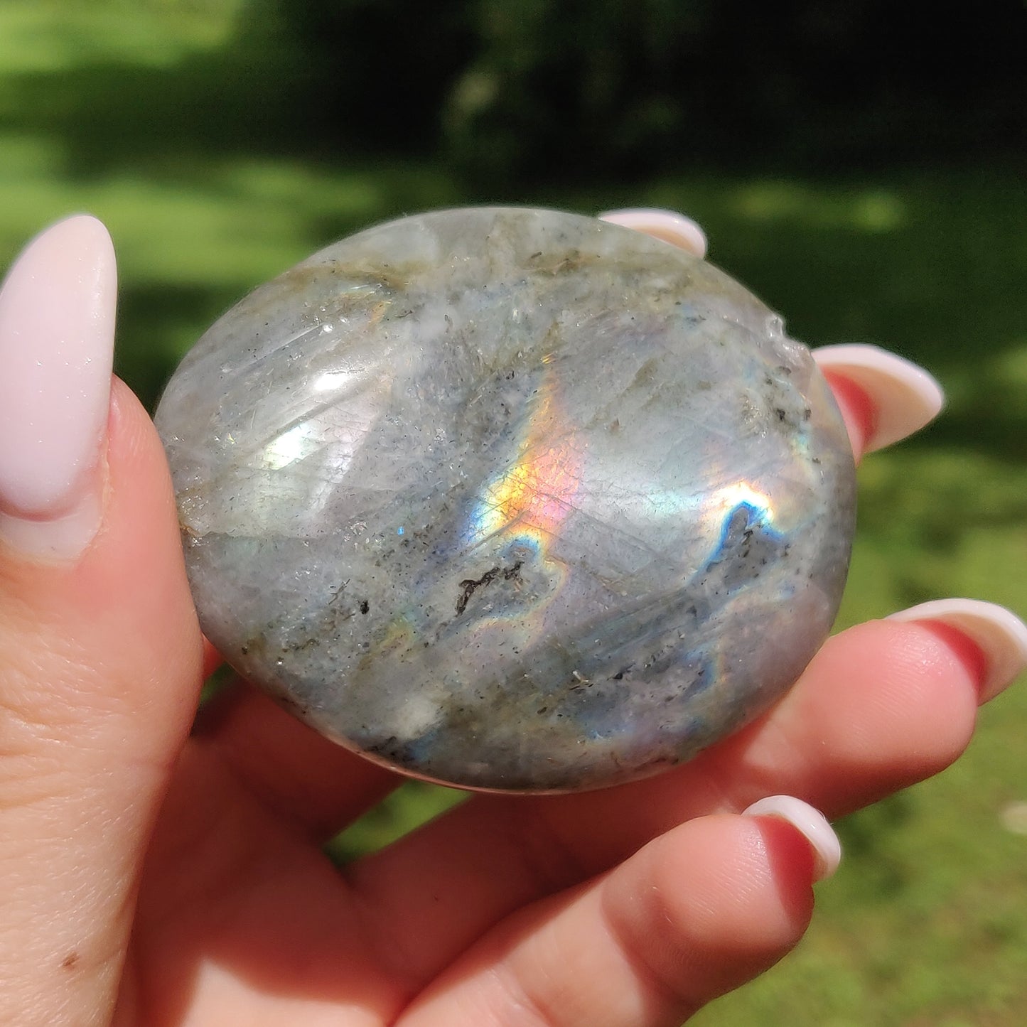 Labradorite Palm Stone (#96) - Simply Affinity