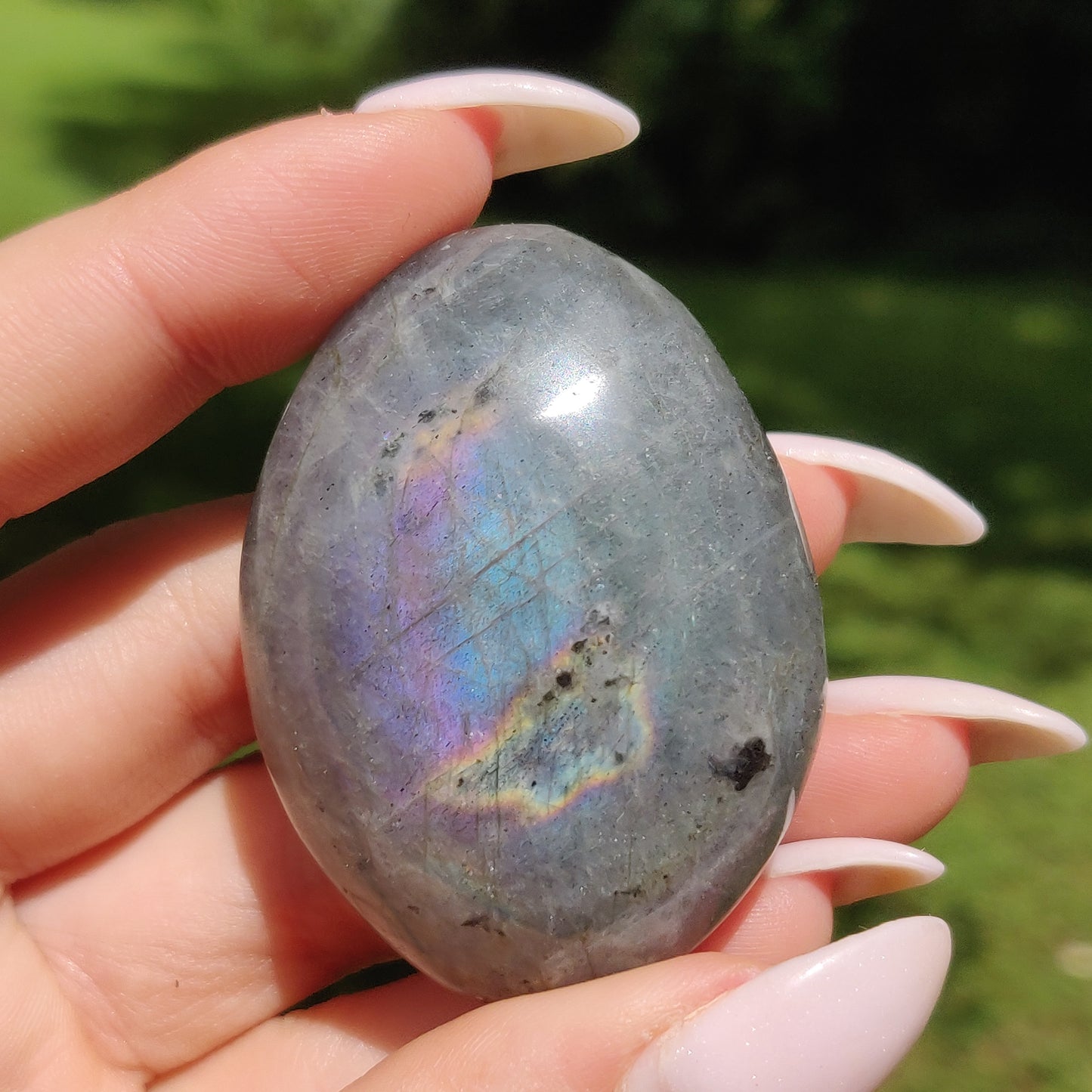 Labradorite Palm Stone (#184) - Simply Affinity