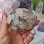 Flower Agate Palm Stone (#51) - Simply Affinity