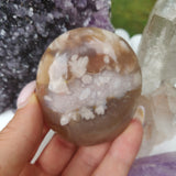 Flower Agate Palm Stone (#58) - Simply Affinity