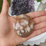 Flower Agate Palm Stone (#58) - Simply Affinity