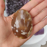 Flower Agate Palm Stone (#59) - Simply Affinity