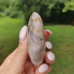 Flower Agate Palm Stone (#60) - Simply Affinity
