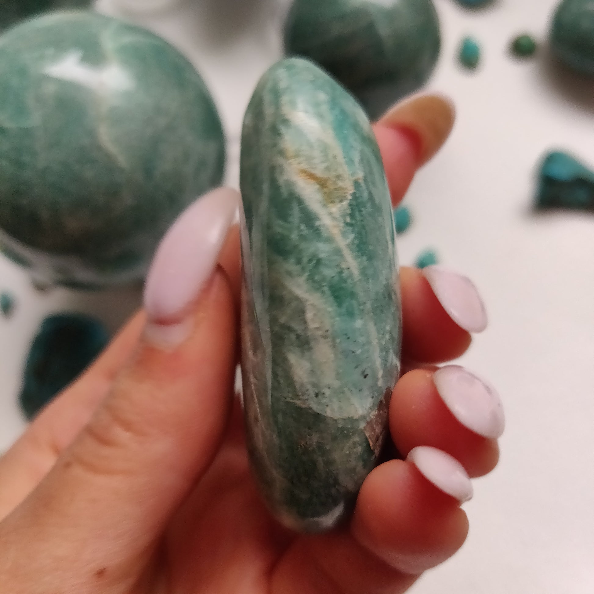 Amazonite Palm Stone (#29) - Simply Affinity