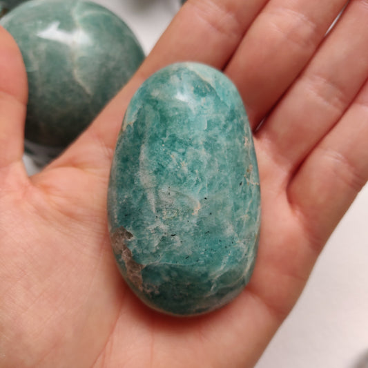 Amazonite Palm Stone (#29) - Simply Affinity