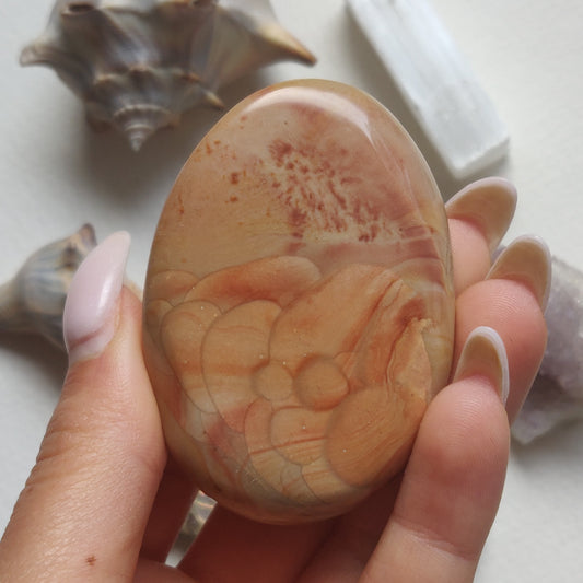 Polychrome Jasper Palm Stone (#10) - Simply Affinity