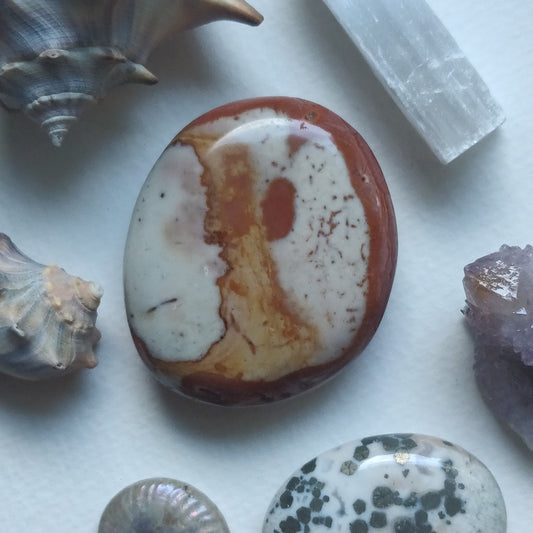 Polychrome Jasper Palm Stone (#13) - Simply Affinity