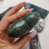Fuchsite Heart (#1) - Simply Affinity