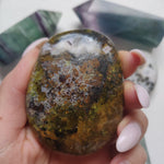Matrix Green Opal Palm Stone (#2) - Simply Affinity