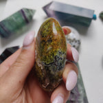 Matrix Green Opal Palm Stone (#3) - Simply Affinity