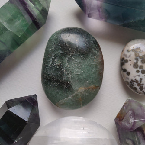 Fuchsite Palm Stone (#3) - Simply Affinity