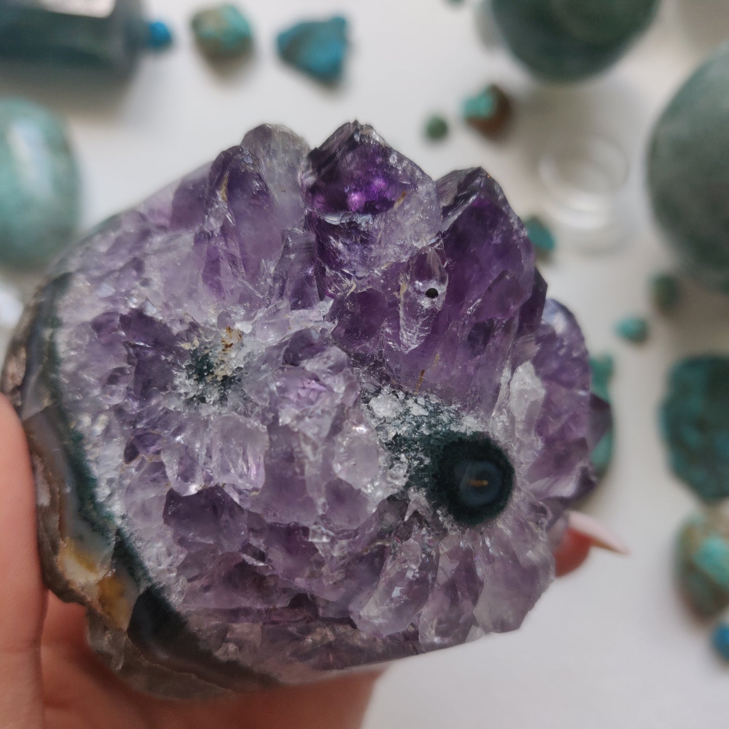 Amethyst Geode Free Form, Polished (#1A) - Simply Affinity