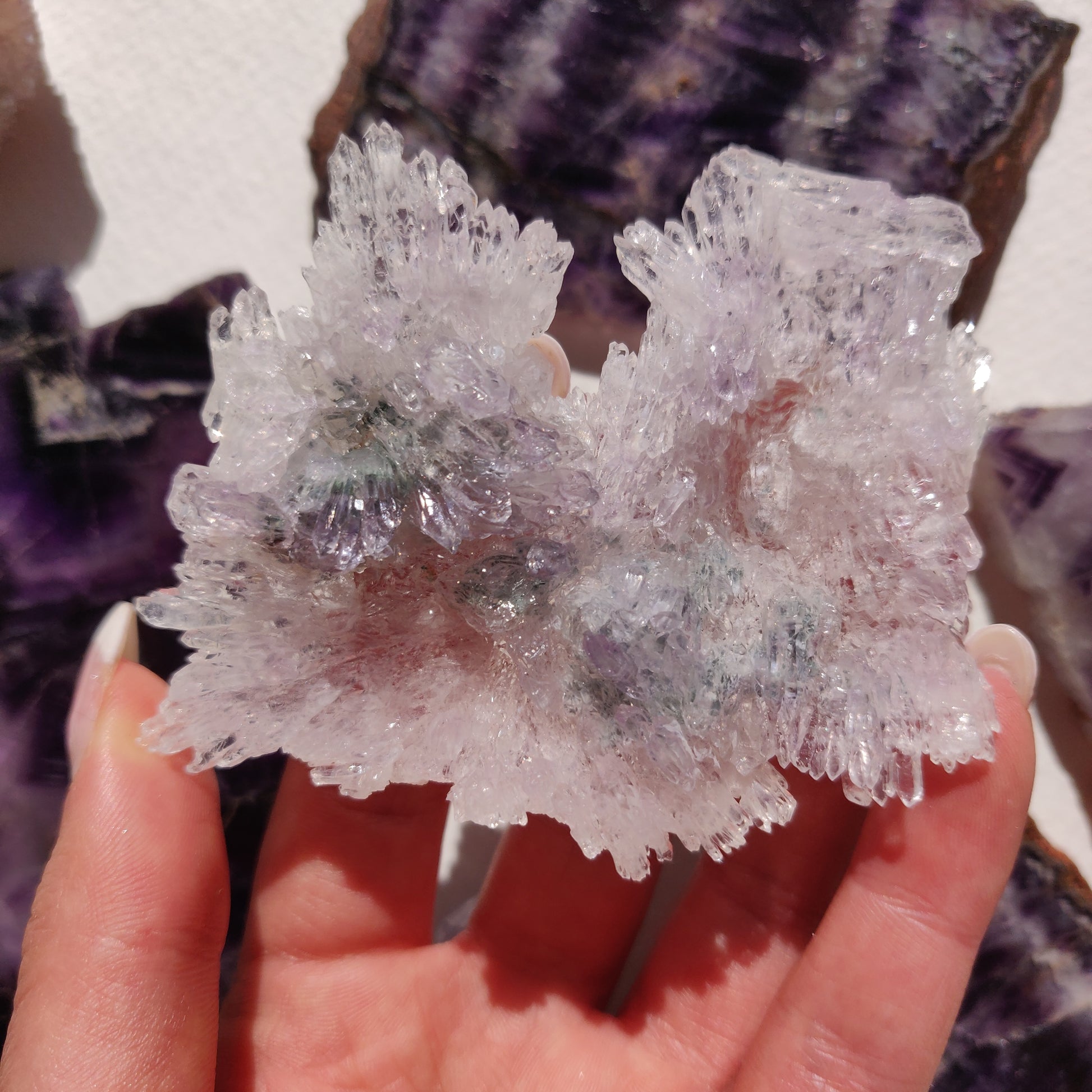 High Quality Amethyst Flower (#10) - Simply Affinity