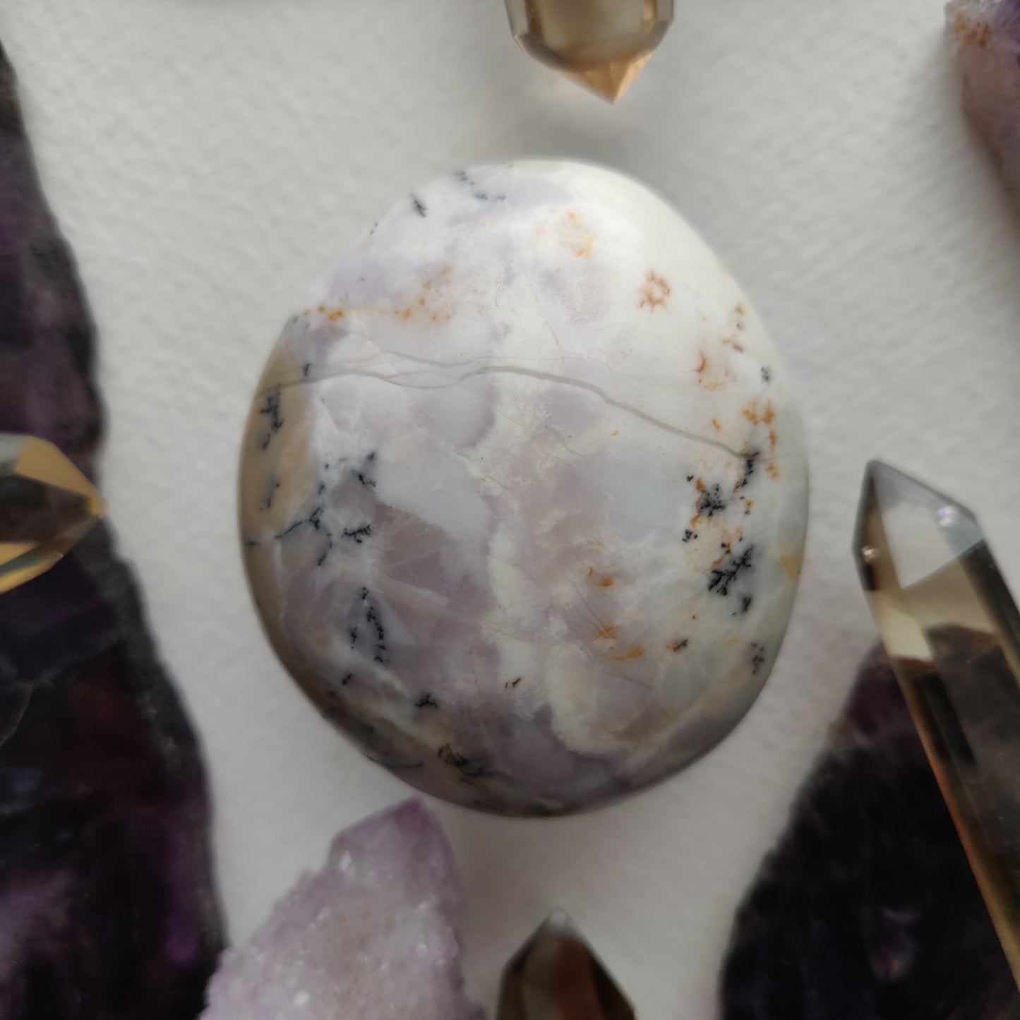 Dendritic Opal Palm Stone (#42) - Simply Affinity