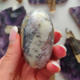 Dendritic Opal Palm Stone (#43) - Simply Affinity