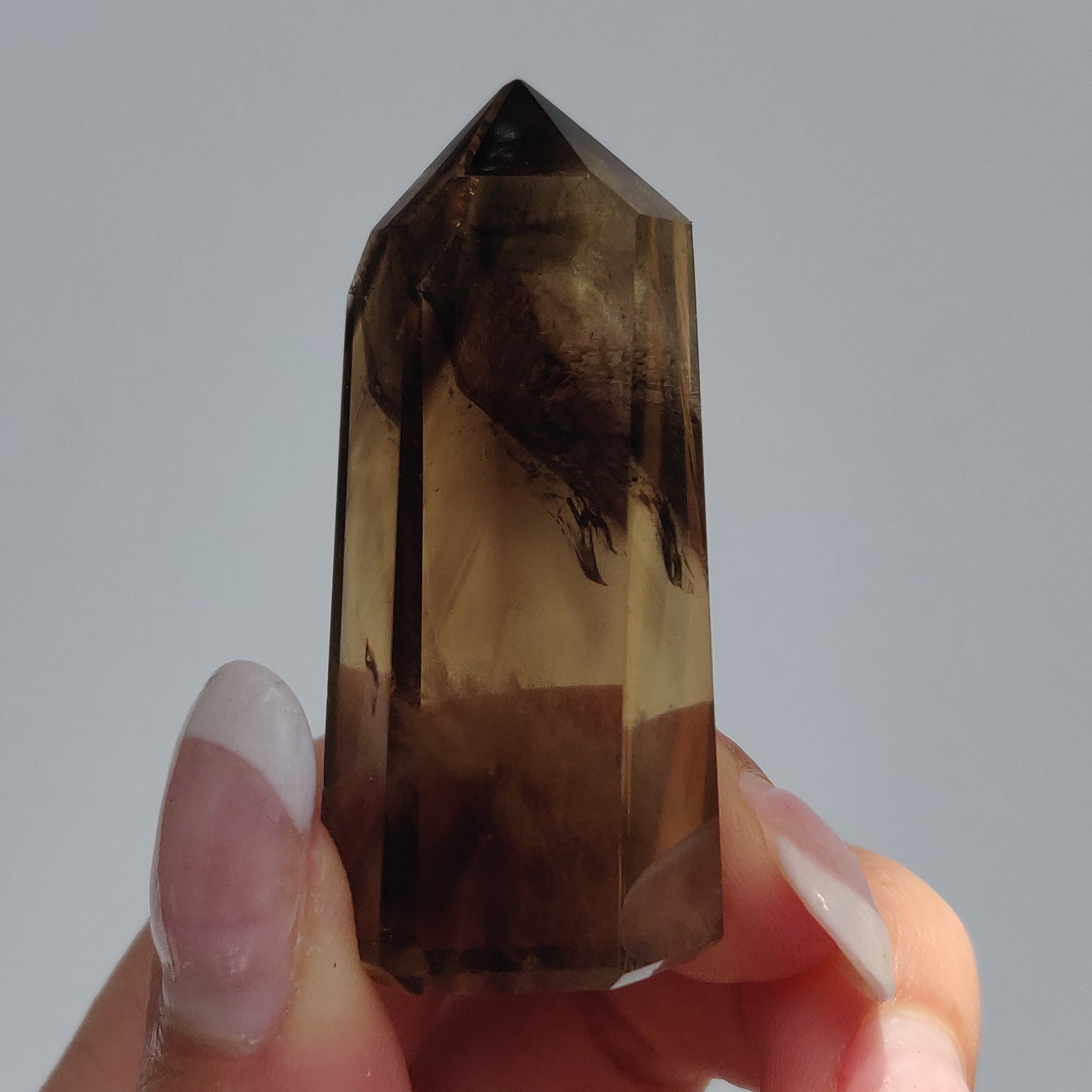 Smoky Citrine Point (#7E) - Simply Affinity