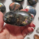 Labradorite Palm Stone (#256) - Simply Affinity