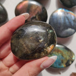 Labradorite Palm Stone (#257) - Simply Affinity