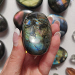 Labradorite Palm Stone (#258) - Simply Affinity