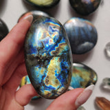 Labradorite Palm Stone (#258) - Simply Affinity