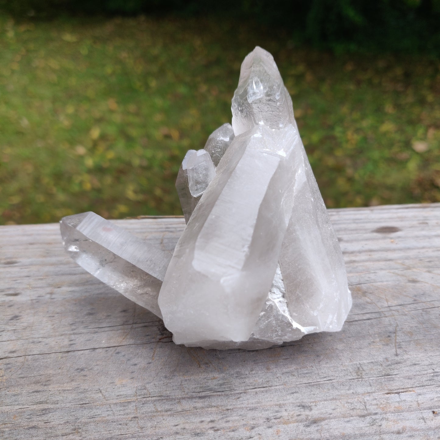 Lemurian Smoky Quartz Cluster (#12) - Simply Affinity