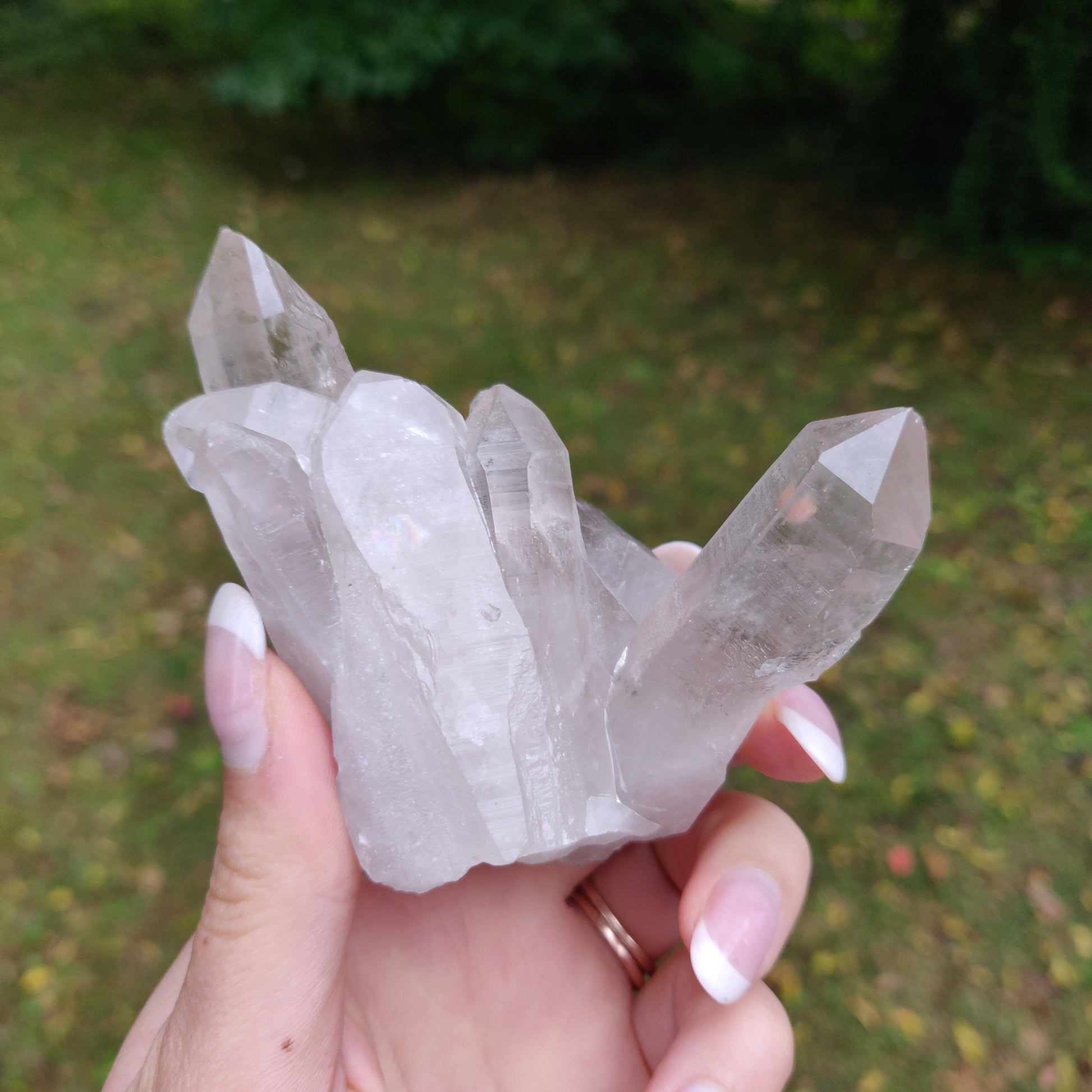 Lemurian Smoky Quartz Cluster (#12) - Simply Affinity