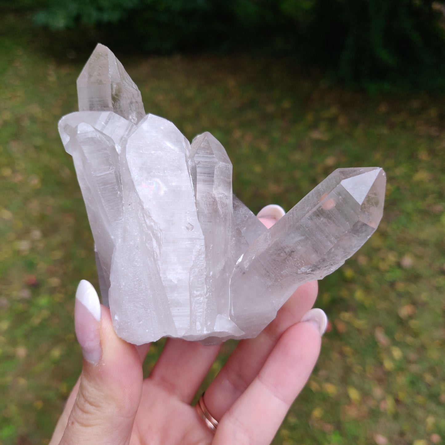 Lemurian Smoky Quartz Cluster (#12) - Simply Affinity