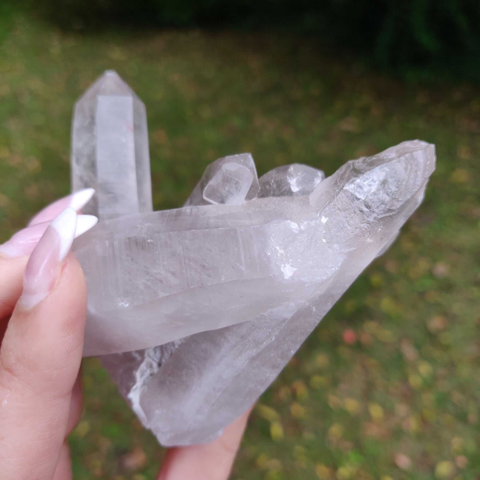 Lemurian Smoky Quartz Cluster (#12) - Simply Affinity