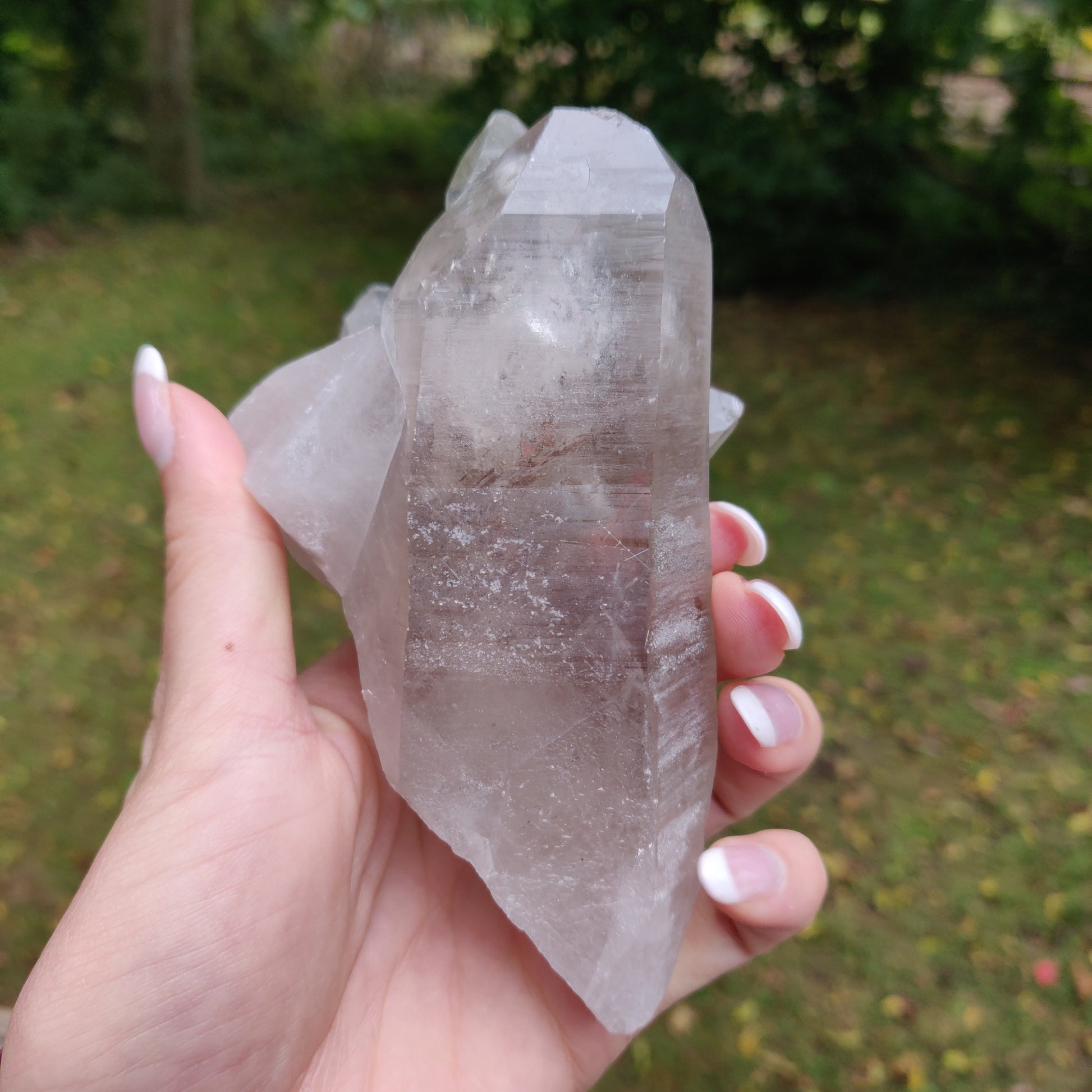 Lemurian Smoky Quartz Point (#11) - Simply Affinity