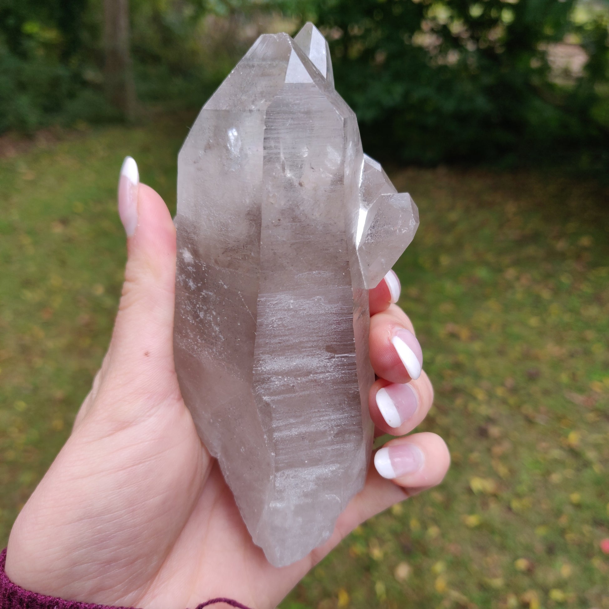 Lemurian Smoky Quartz Point (#11) - Simply Affinity