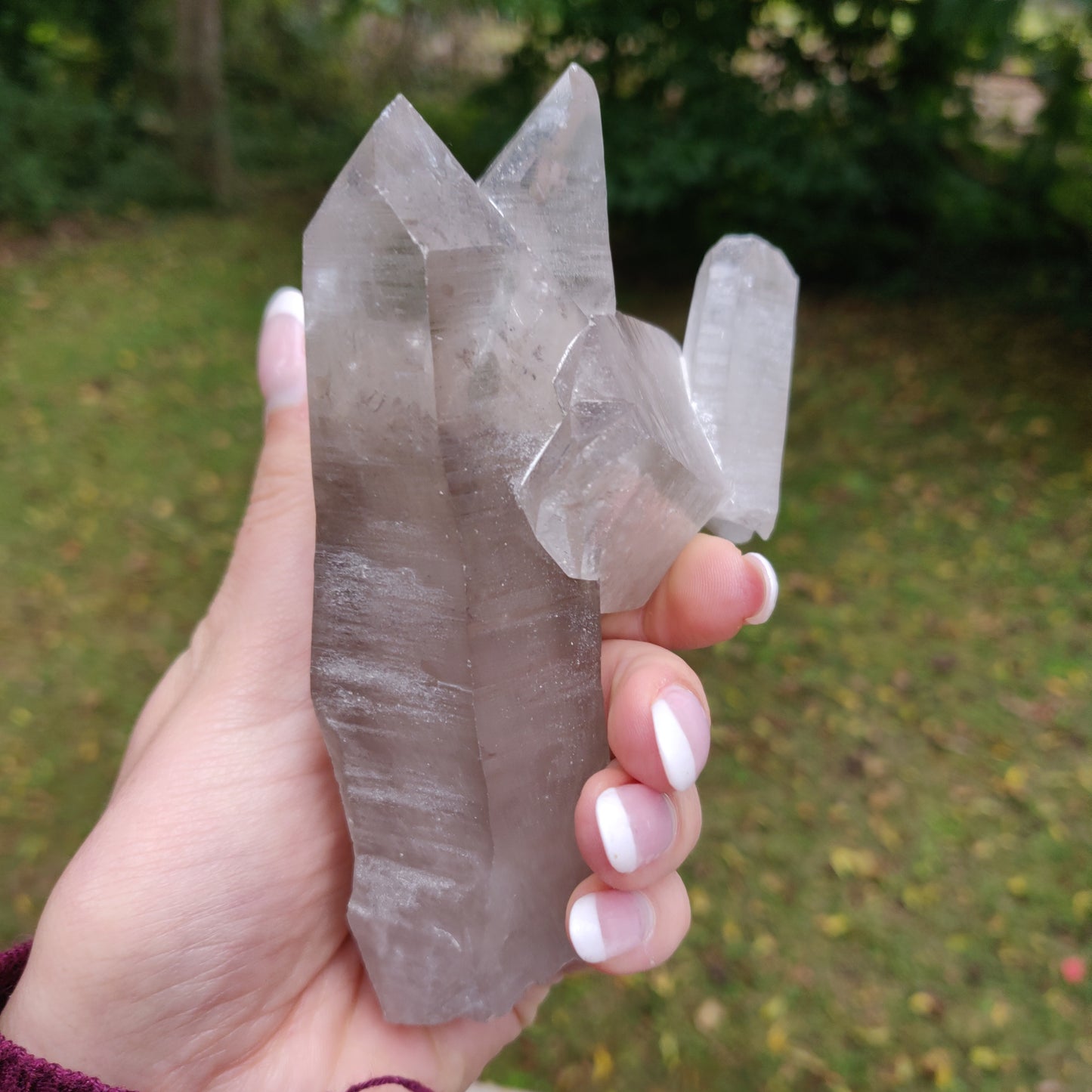 Lemurian Smoky Quartz Point (#11) - Simply Affinity